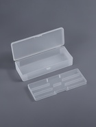 Органайзер для хранения, с вложением, 19×7.5 см, прозрачный - Фото 4