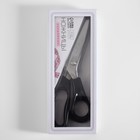 Ножницы «Зигзаг», 9", 23 см, шаг - 3 мм, цвет чёрный - фото 8497787