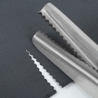Ножницы «Волна», 9", 23 см, шаг - 3 мм, цвет чёрный - Фото 5