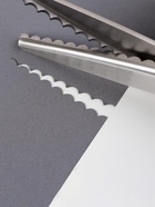 Ножницы «Волна», 9", 23 см, шаг - 7 мм, чёрные - Фото 5