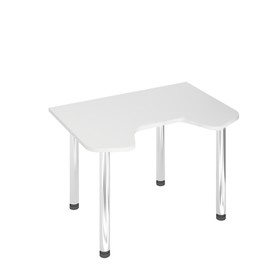 Стол СКЛ-Игр120МО, 1200 × 900 × 770 мм, цвет белый жемчуг