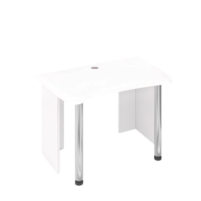 Стол СКЛ-Софт120, 1200 × 750 × 770 мм, цвет белый жемчуг