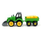 УЦЕНКА Конструктор винтовой «Трактор», с электрическим шуруповертом, отвёрткой и насадками 4661335