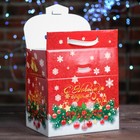 Подарочная коробка "Новогодний сундук", 24,4 х 25 х 19 см - Фото 2