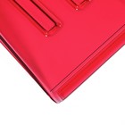 Ковш лопаты для уборки снега, 430×420 мм, поликарбонат, без планки, тулейка 36 мм, красный - Фото 9