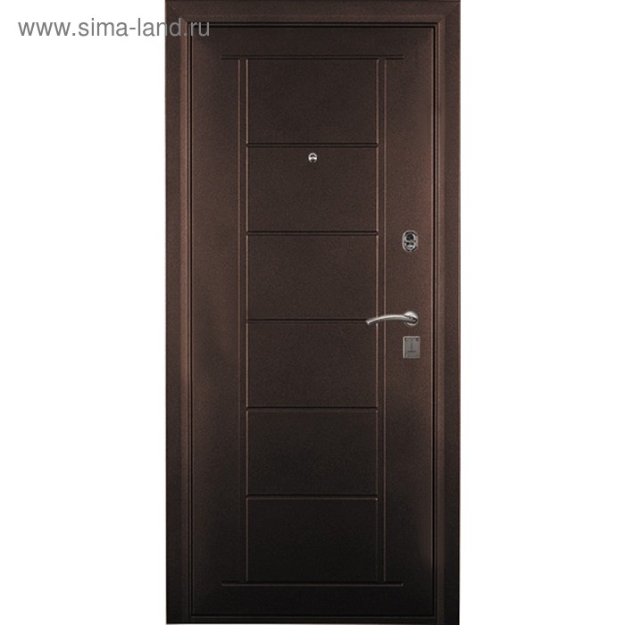 Входная дверь «ДОРЭКО 5», 2066 × 880 мм, левая, цвет антик медь - Фото 1