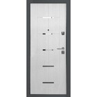 Входная дверь SalvaDoor 1, 2050 × 960 мм, левая, цвет серый муар / лиственница белая - Фото 2