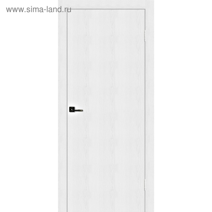 Дверное полотно Bella, 2000 × 600 мм, глухое, цвет белый - Фото 1