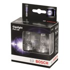 Лампа автомобильная Bosch Gigalight Plus +120%, H4, 12 В, 60/55 Вт, набор 2 шт, 1987301106 - фото 273934