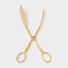 Щипцы для подачи «Рахат золото», h=22 см, металл, золотистые - Фото 2