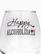 Бокал для вина новогодний «Алкохолидейс», 350 мл, 18+ - Фото 4