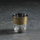 Набор питьевой «Египет», 7 предметов: графин-штоф 500 мл, стопка 50 мл, 6 шт, цвет золотой - Фото 2