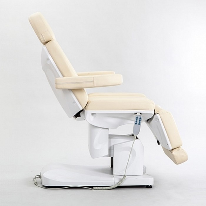 Косметологическое кресло SD-3708A, 4 мотора, цвет светло-коричневый - фото 1883488735