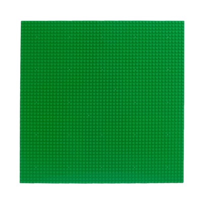 Пластина-основание для конструктора, 40×40 см, зелёная