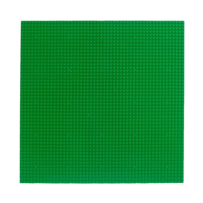 Пластина-основание для конструктора, 40 х 40 см, цвет зелёный - фото 1905593882