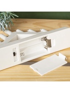 Светодиодная фигура «Белая рождественская горка», пластик, батарейки ААх2 (не в комплекте), свечение тёплое белое - Фото 9