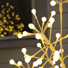 Светодиодное дерево «Шарики» 1.3 м, 180 LED, постоянное свечение, 220 В, свечение тёплое белое - фото 8909894