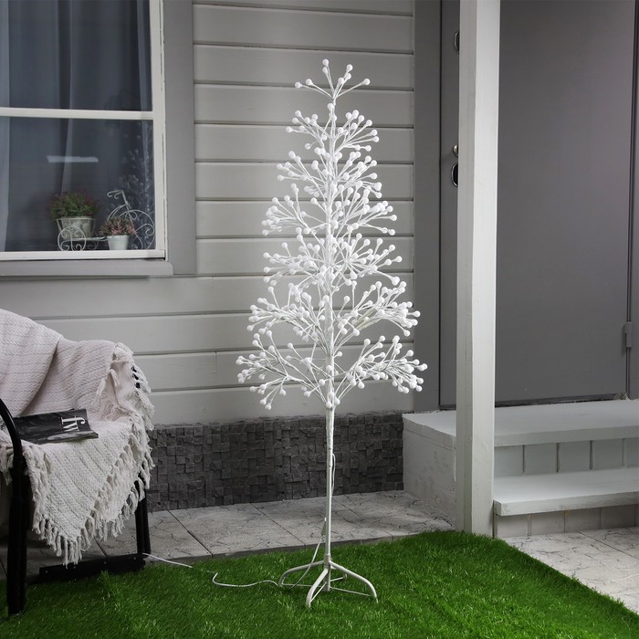 Светодиодное дерево «Шарики» 1.5 м, 360 LED, постоянное свечение, 220 В, свечение тёплое белое - фото 1911398821