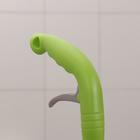 Швабра для мытья пола с распылителем Доляна, насадка из микрофибры 17×17 см, металлическая ручка 129 см - Фото 3