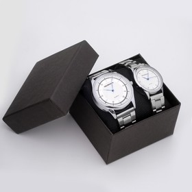 Подарочный набор унисекс 'Калеон',  для нее и для него, часы наручные - 2 шт