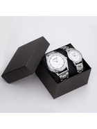 Подарочный набор «Калеон»: часы наручные кварцевые - 2 шт., мужской/женский - Фото 3