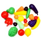 Игровой набор в большом ящике «Фрукты-овощи», 22 элемента - Фото 2