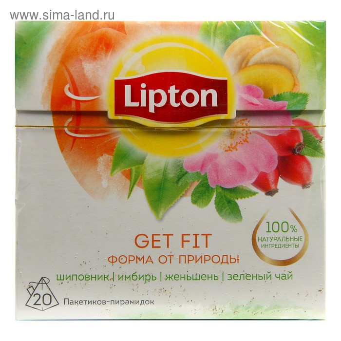 Чай Lipton GET FIT, 36 г - Фото 1