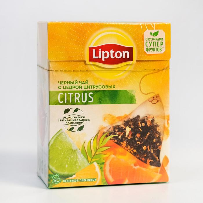 Чай Lipton Citrus, 36 г - Фото 1