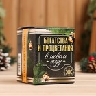 Новогодний набор эфирных масел «Богатства и процветания», пихта, кедр, мята, апельсин, 4 шт. по 15 мл - Фото 3