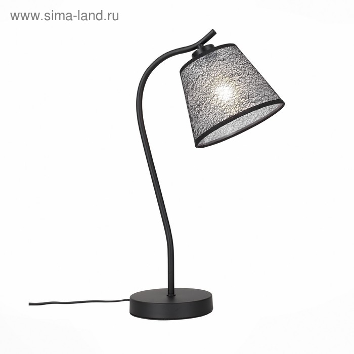 Настольная лампа TABELLA, 40Вт E27, цвет чёрный - Фото 1