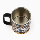 Кружка туристическая «Только для настоящего мужика», 170 мл - Фото 4