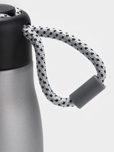 Термос Traveller «Мастер К.», 600 мл, для чая, кофе, сохраняет тепло 10 ч, 26×7 см, хром