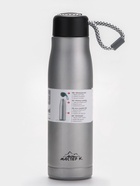 Термос Traveller «Мастер К.», 600 мл, для чая, кофе, сохраняет тепло 10 ч, 26×7 см, хром 4462456