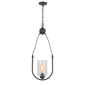 Люстра подвесная St Luce. SL333.303.01. Codita. 1х60 Вт, E27, 27х27х58 см, цвет коричневая бронза