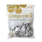 Шар латексный 12" «Зеркальные шары», рефлекс серебро, набор 50 шт. - фото 20987407