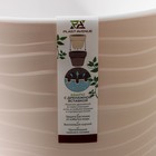 Кашпо для цветов со вставкой «Валенсия», 5.2 л, бежевое - Фото 6