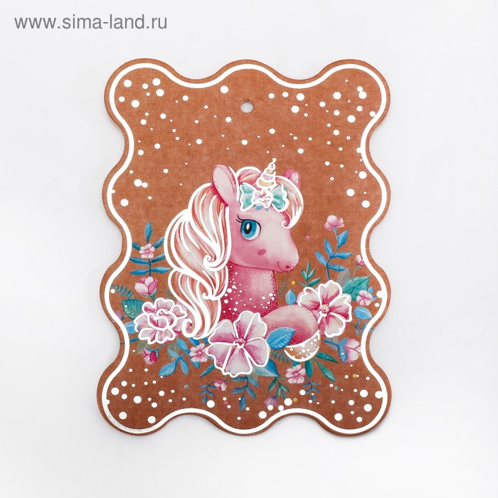 Шильдик «Единорг», 11 х 15 см - Фото 1