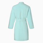 Халат махровый Экономь и Я женский, размер 46-48 цвет нежно-бирюзовый, 100% хлопок, 320 г/м² - Фото 11