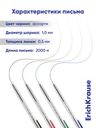 Набор шариковых ручек ErichKrause. R-301 Original Stick, 4 цвета, узел 0.7 мм, МИКС - Фото 3