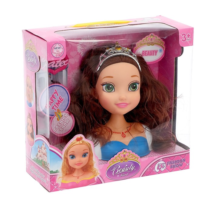 Кукла-манекен для создания причёсок «Анна» с аксессуарами 46100