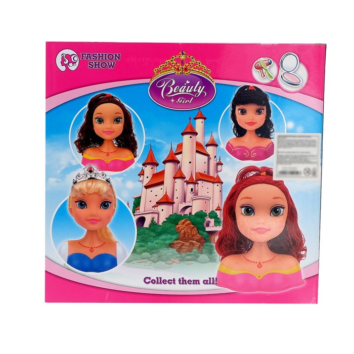 Кукла-манекен для создания причёсок «Анна» с аксессуарами 46100