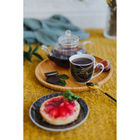 Чайник заварочный со стеклянной крышкой и ситом Доляна «Валенсия», 600 мл - Фото 5