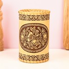 Туес «Пионы», 10.5×20 см, береста - Фото 2