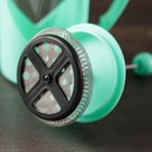 Чайник заварочный френч - пресс Доляна «Комплимент», 600 мл, стекло, цвет бирюзовый - фото 44987399