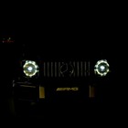 Электромобиль MERCEDES-BENZ G63 AMG, EVA колеса, кожаное сидение, цвет чёрный глянец - фото 24661297