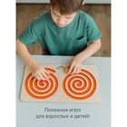 Межполушарная доска «Круг», оранжевая - Фото 6