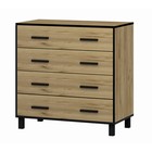 Комод для хранения «Лофт», 900×500×900 мм, цвет крафт золотой 4671478