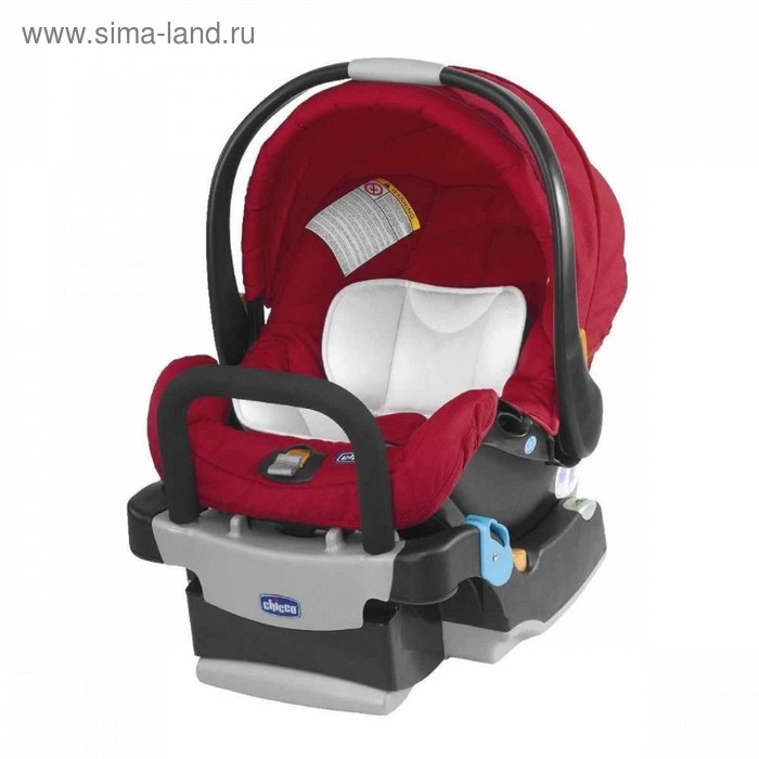 Автолюлька Chicco Keyfit, группа 0+ (0-13 кг), цвет Red - Фото 1