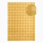 Бумага для творчества фактурная "Переплёт золотой" формат А4 (набор 100 листов) - Фото 2