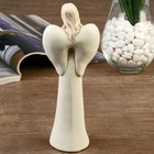 Фигурка полистоун «Ангел-девушка в платье с цветами», 19.7×7.2×4.5 см - фото 24516690